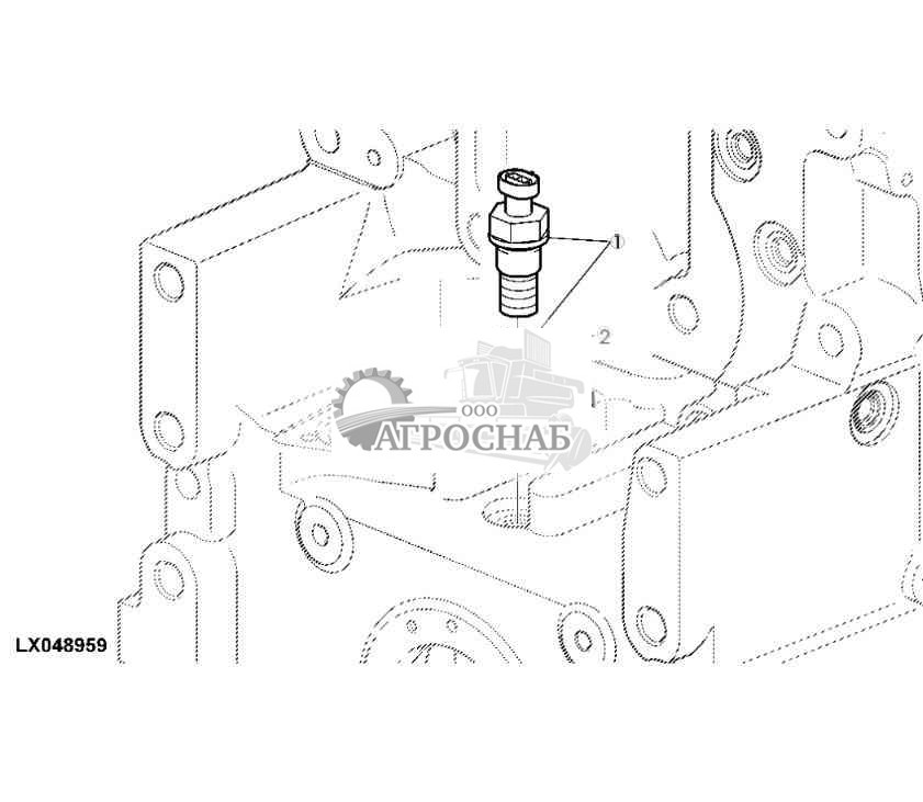 ДАТЧИК, ИЗМЕРИТЕЛЬ СКОРОСТИ PTO 